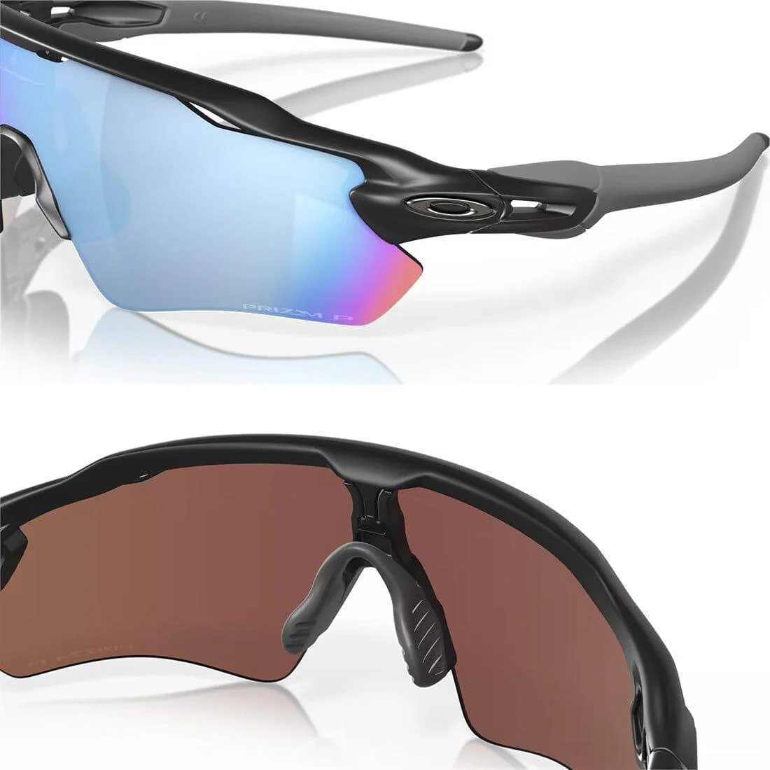 OAKLEY RADAR EV PATH Sunglasses Matte Black: Prizm Deep Water Polarized - Image 4
