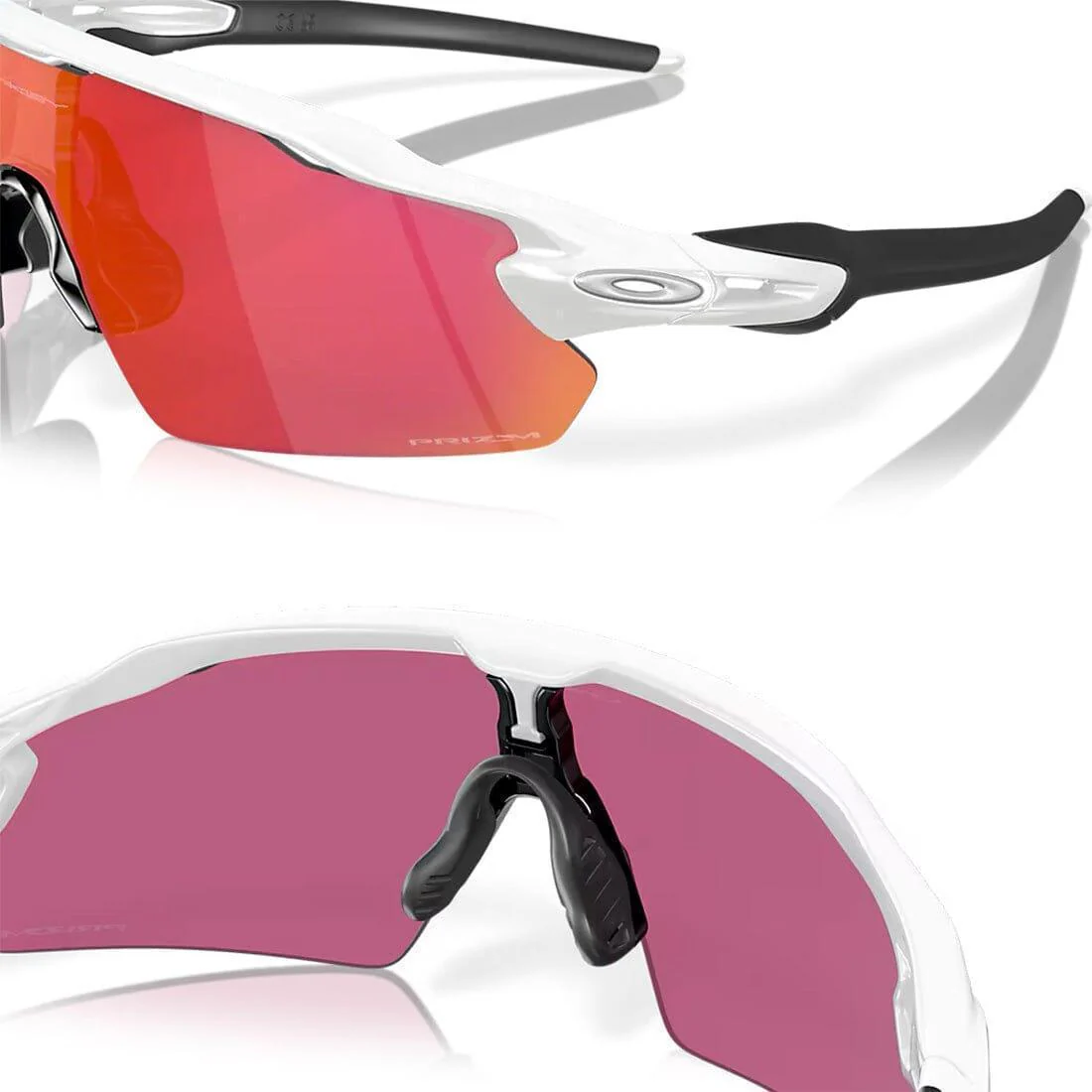 OAKLEY RADAR EV PITCH Sunglasses Matte Polished White: Prizm Field - Image 4