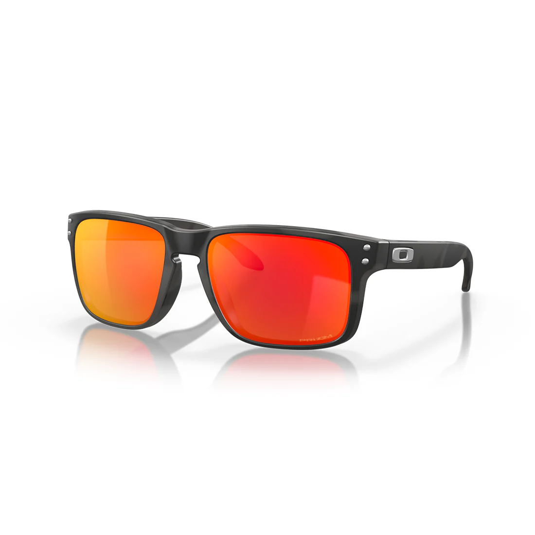 Oakley Holbrook Black Camo Collection Black Camo Frame: Prizm Ruby Lenses
