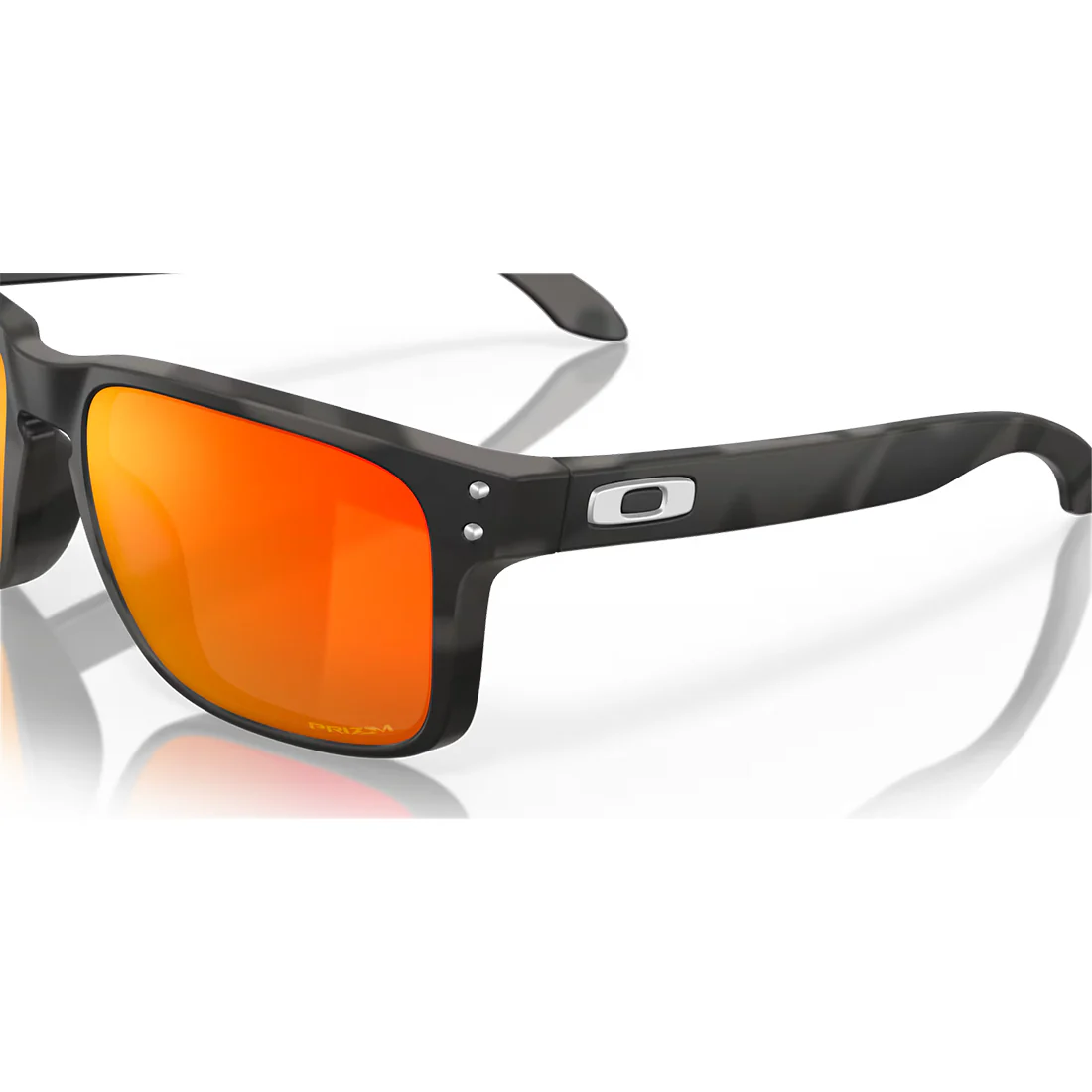 Oakley Holbrook Black Camo Collection Black Camo Frame: Prizm Ruby Lenses - Image 6