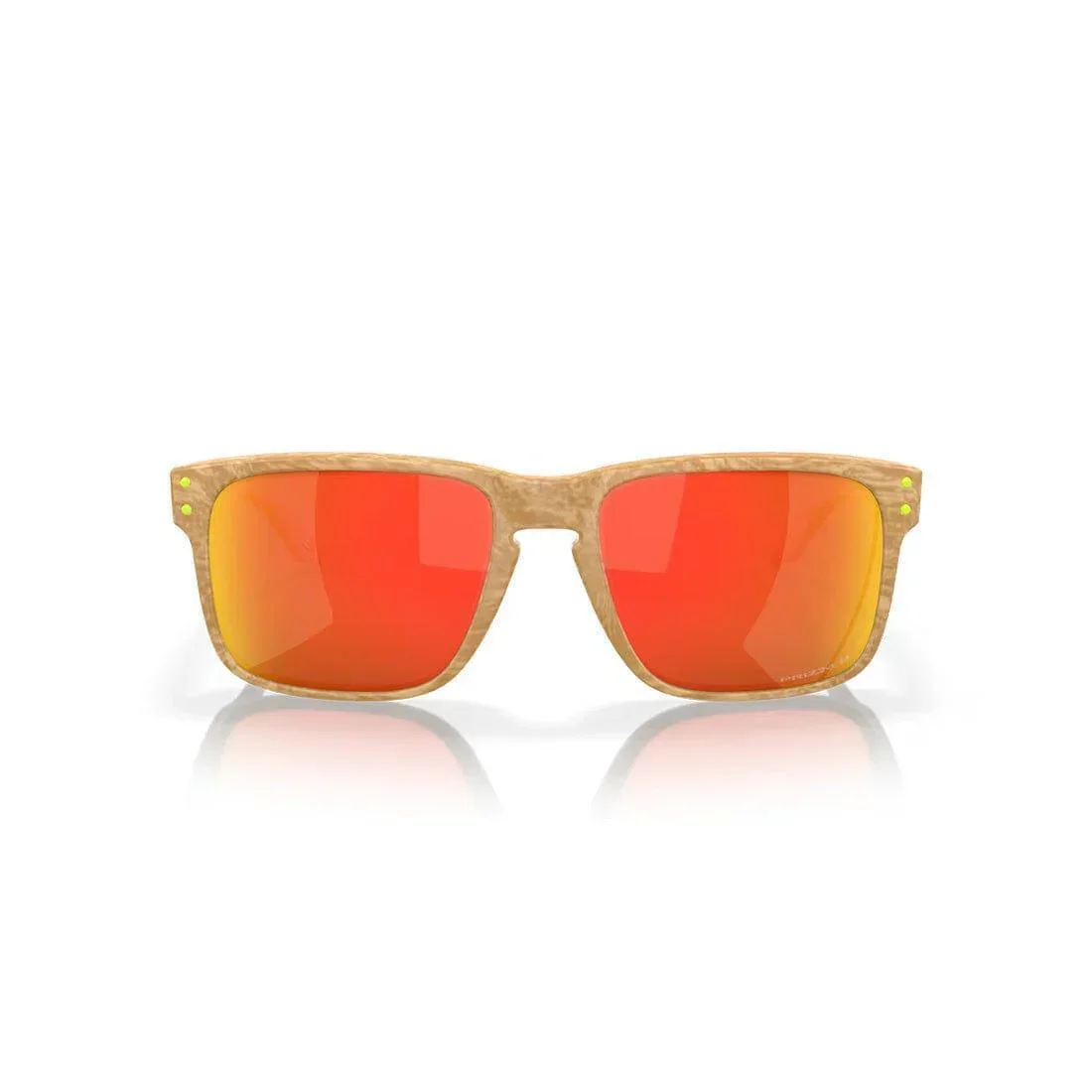 Oakley Holbrook Coalesce Collection Matte Stone Desert Tan: Prizm Ruby Polarized - Image 2