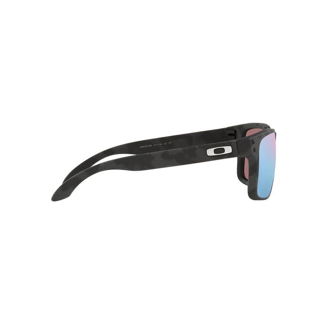 OAKLEY HOLBROOK Sunglasses Matte Black Camo: Prizm Deep Water Polarized - Image 5