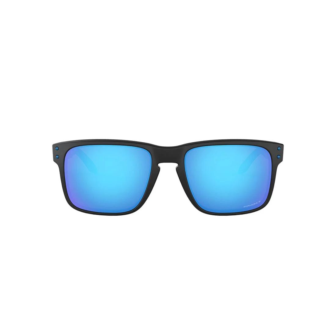 OAKLEY HOLBROOK Sunglasses Matte Black: Prizm Sapphire Polarized - Image 2