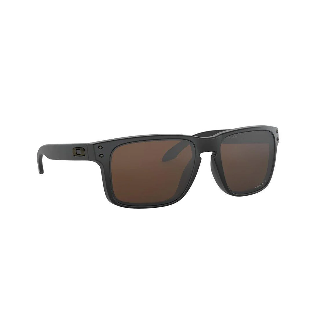 OAKLEY HOLBROOK Sunglasses Matte Black: Prizm Tungsten Polarized - Image 3