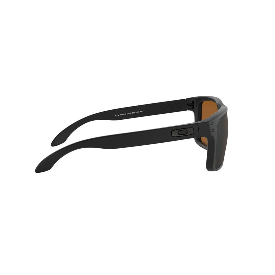 OAKLEY HOLBROOK Sunglasses Matte Black: Prizm Tungsten Polarized - Image 5
