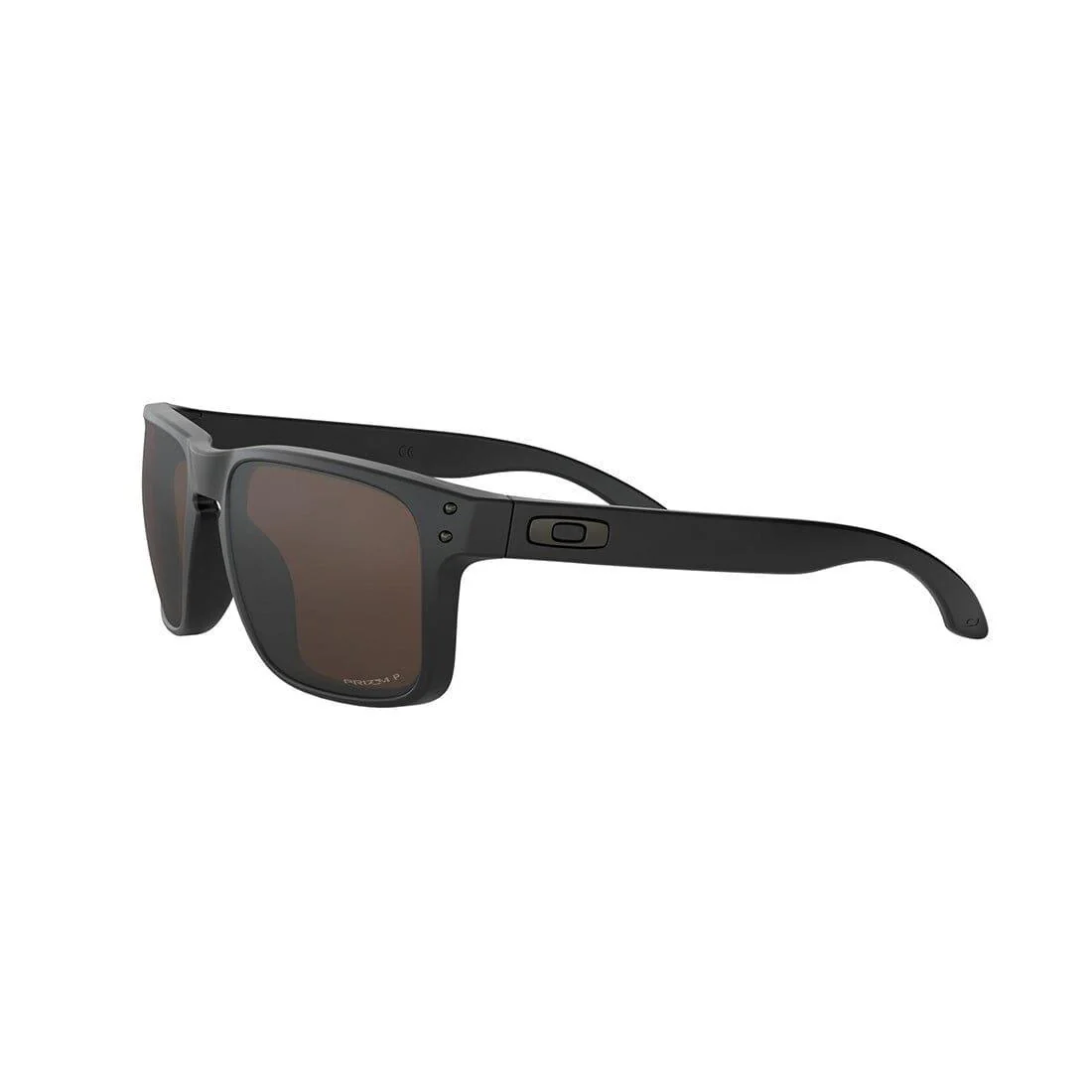 OAKLEY HOLBROOK Sunglasses Matte Black: Prizm Tungsten Polarized - Image 8