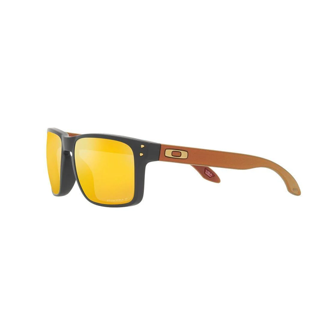 OAKLEY HOLBROOK Sunglasses Matte Carbon: Prizm 24K Polarized - Image 4