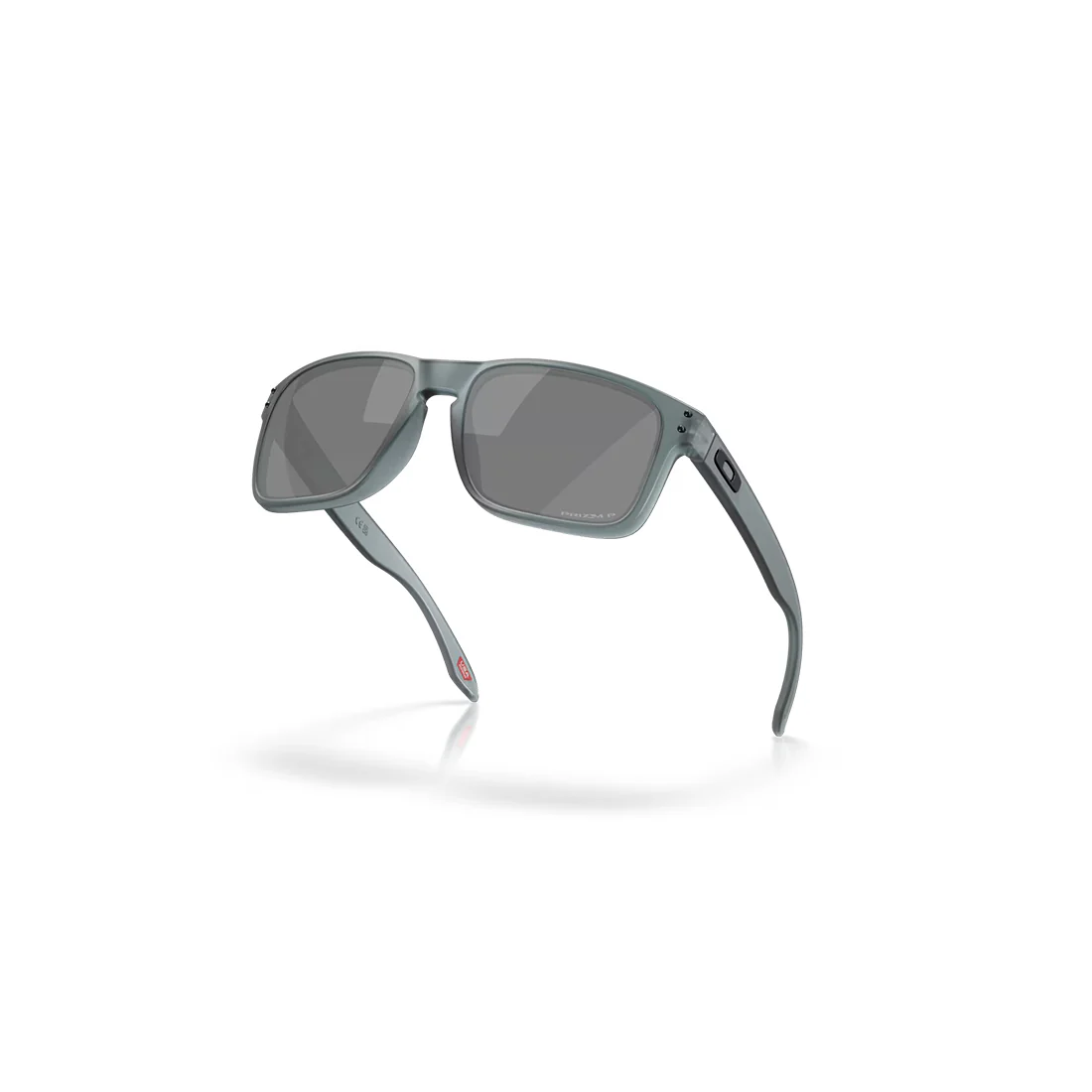 OAKLEY HOLBROOK Sunglasses Matte Crystal Black: Prizm Black Polarized - Image 4