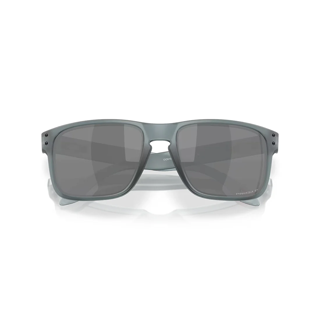OAKLEY HOLBROOK Sunglasses Matte Crystal Black: Prizm Black Polarized - Image 5
