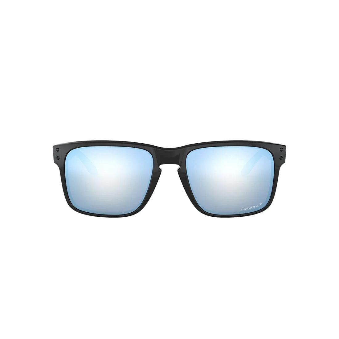 OAKLEY HOLBROOK Sunglasses Polished Black: Prizm Deep Water Polarized - Image 2