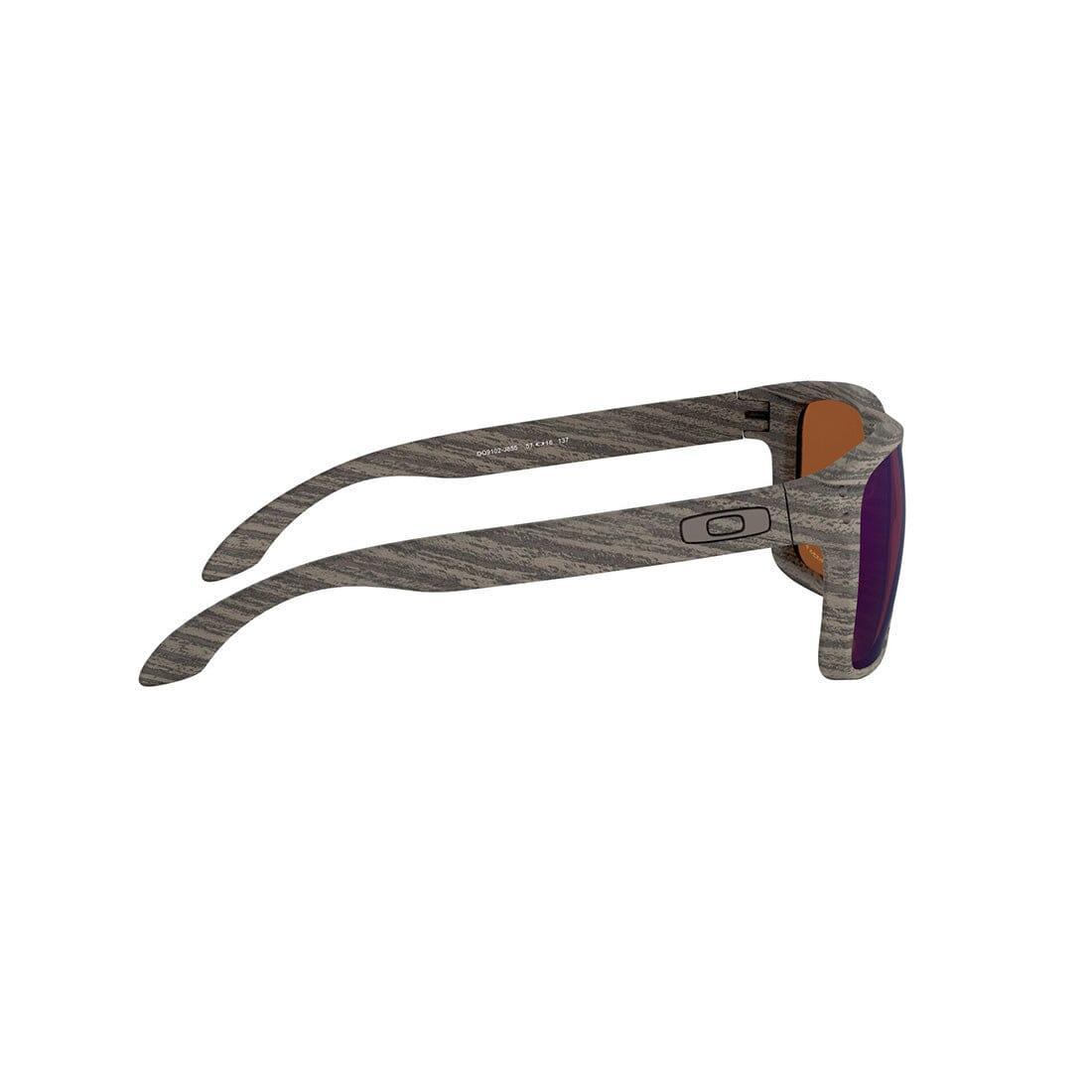 OAKLEY HOLBROOK Sunglasses Woodgrain: Prizm Shallow Water Polarized - Image 5