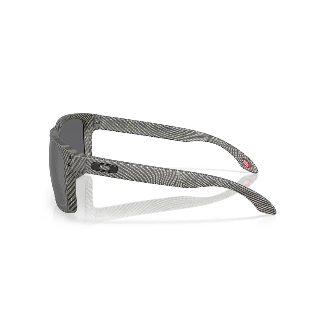 OAKLEY HOLBROOK XL Night Mission Sunglasses Matte Grey Ink Fingerprint: Prizm Black Polarized - Image 3