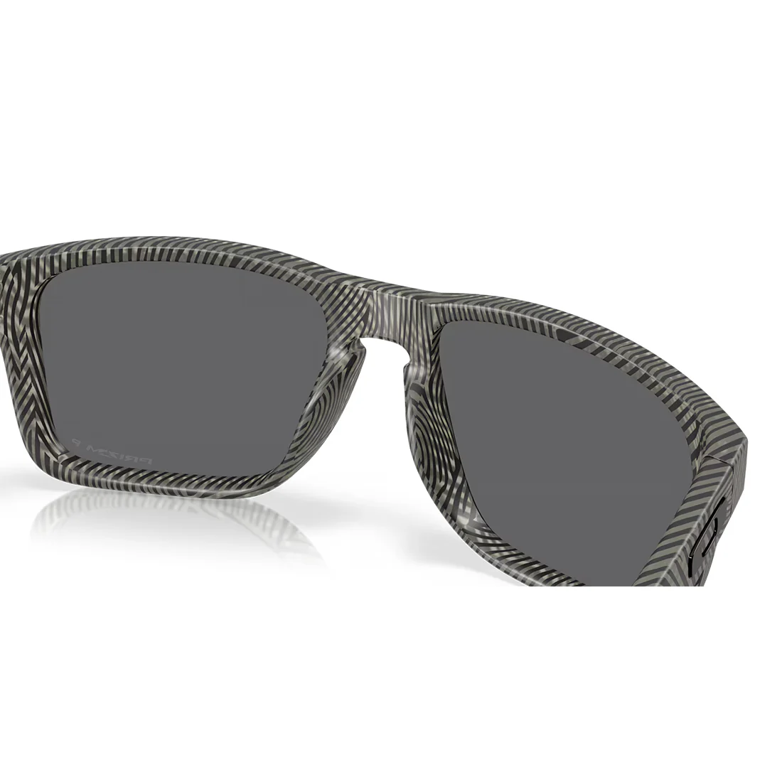OAKLEY HOLBROOK XL Night Mission Sunglasses Matte Grey Ink Fingerprint: Prizm Black Polarized - Image 7