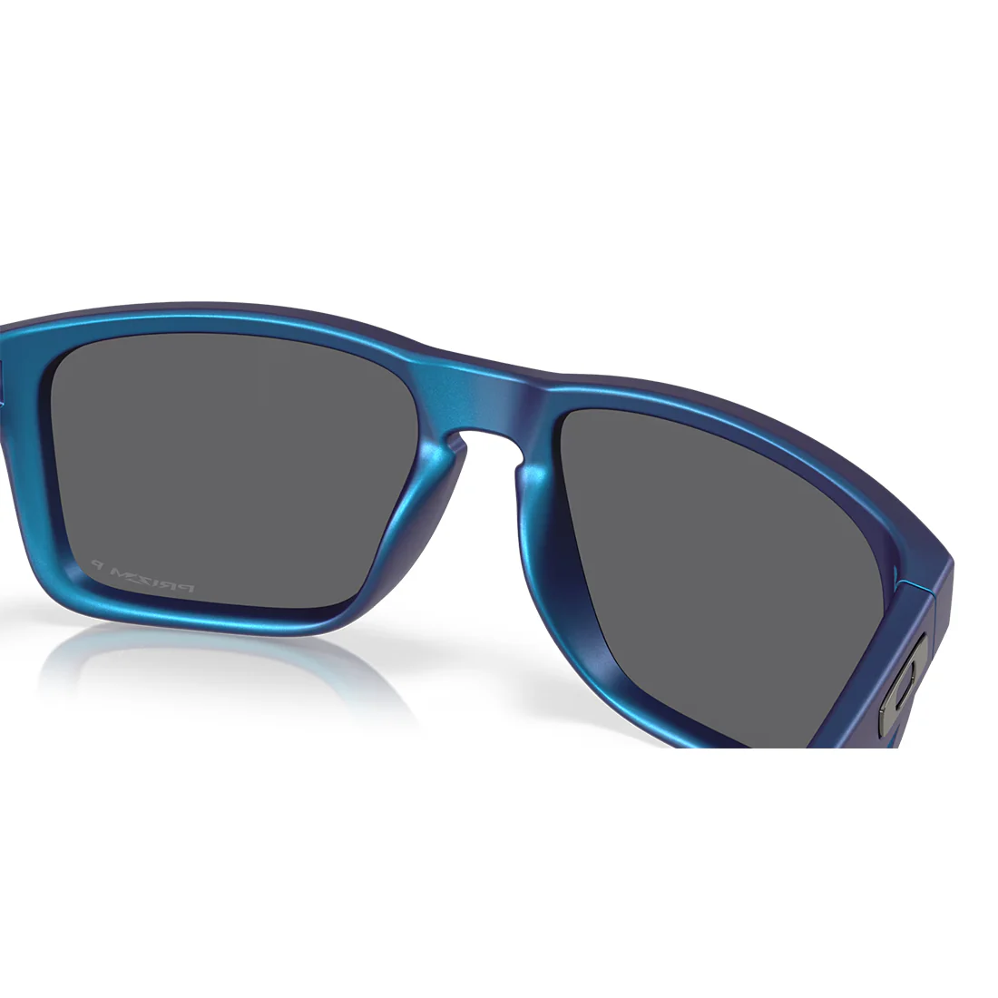 OAKLEY HOLBROOK XL Sunglasses Matte Cyan/Blue Colorshift: Prizm Black Polarized - Image 7