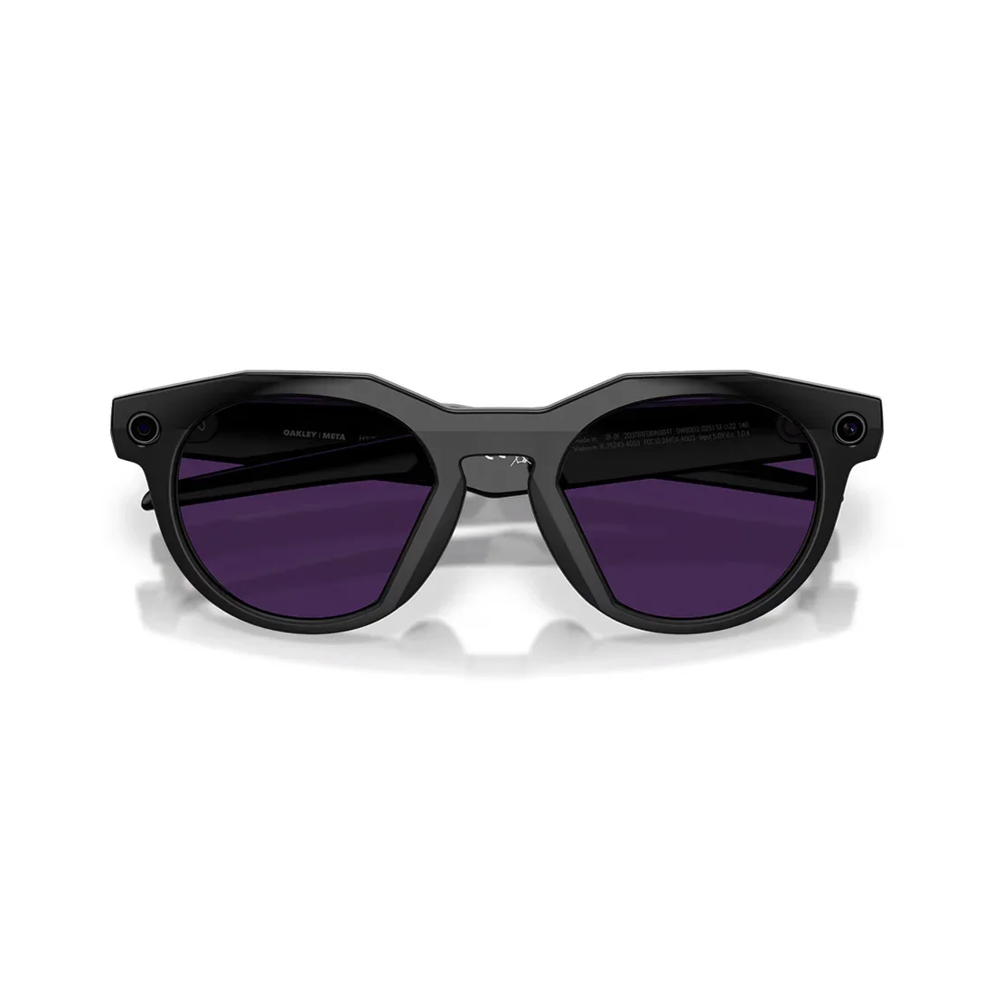 Oakley Meta HSTN Glasses: Transitions Amethyst / Transitions Lenses, Black Frame - Image 2