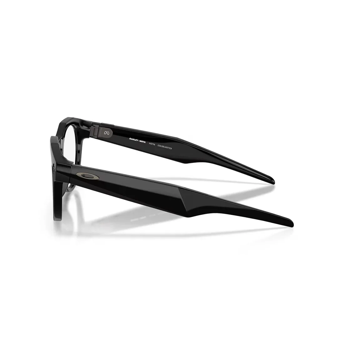 Oakley Meta HSTN Glasses: Transitions Amethyst / Transitions Lenses, Black Frame - Image 4