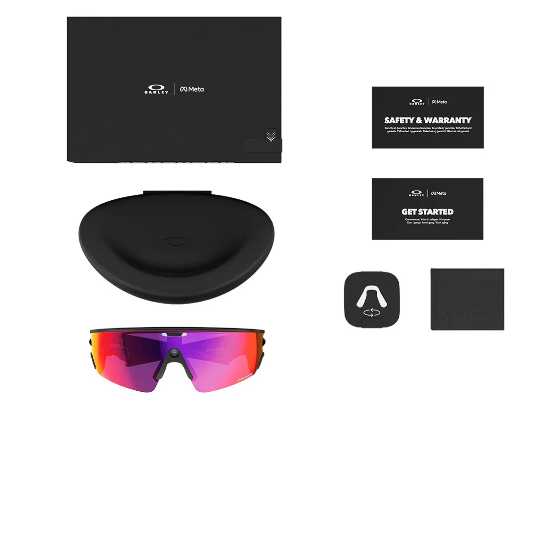 Oakley Meta Vanguard: Prizm Road Lenses, Black Frame - Image 7