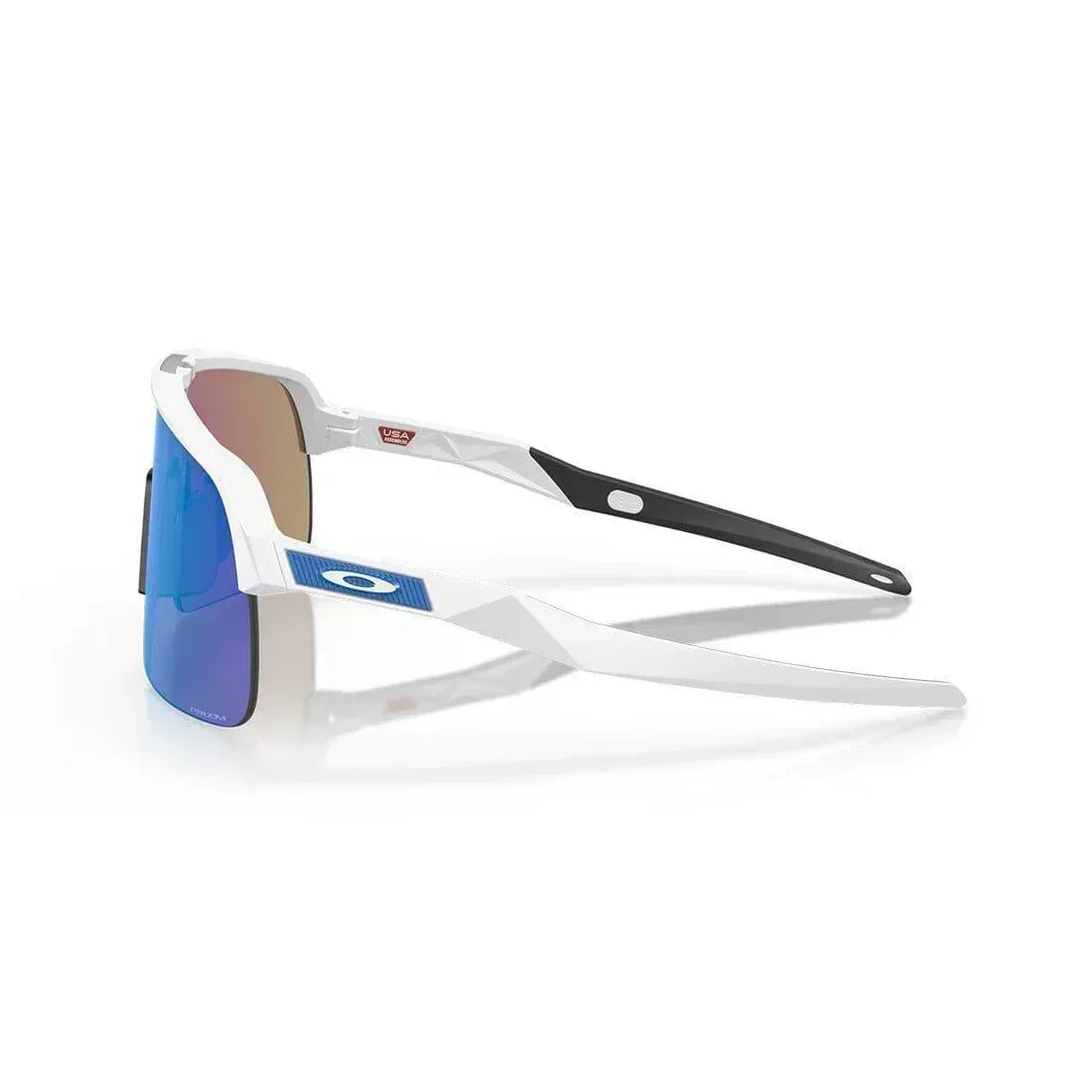 Oakley SUTRO Lite Sunglasses Matte White: Prizm Sapphire - Image 4