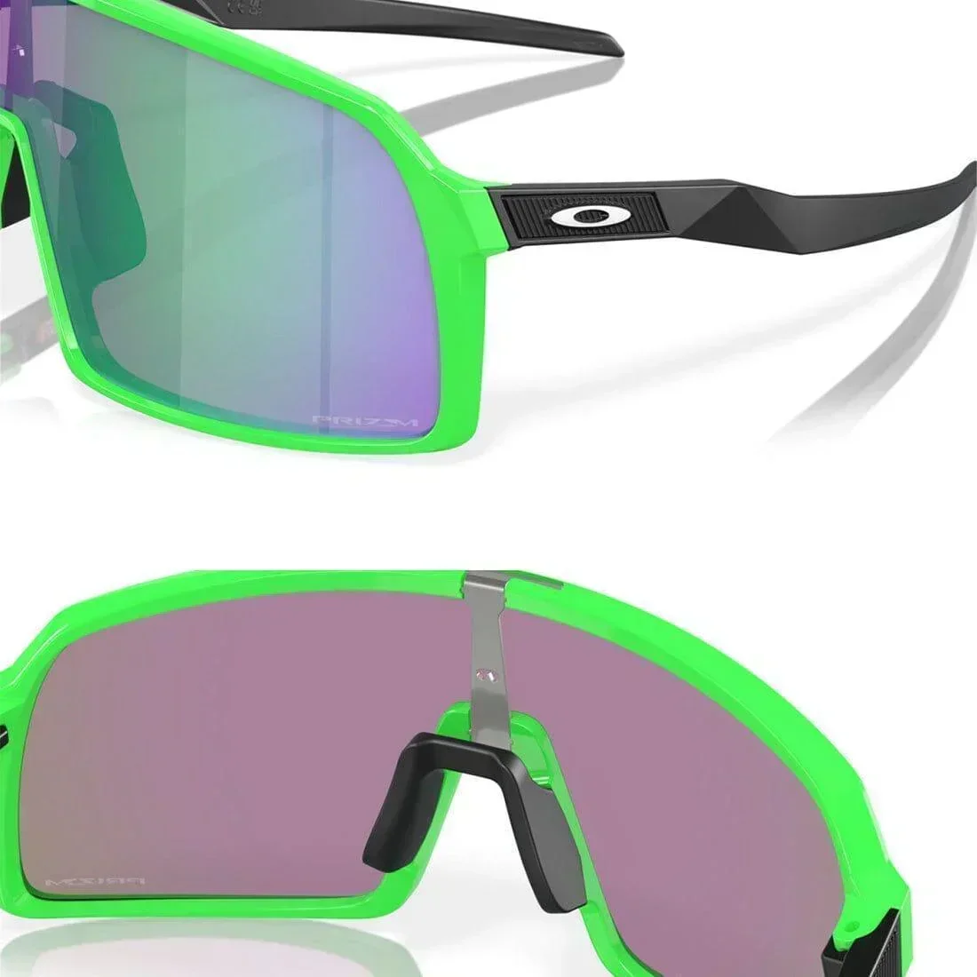 Oakley SUTRO Sunglasses 80's Green: Prizm Jade - Image 6
