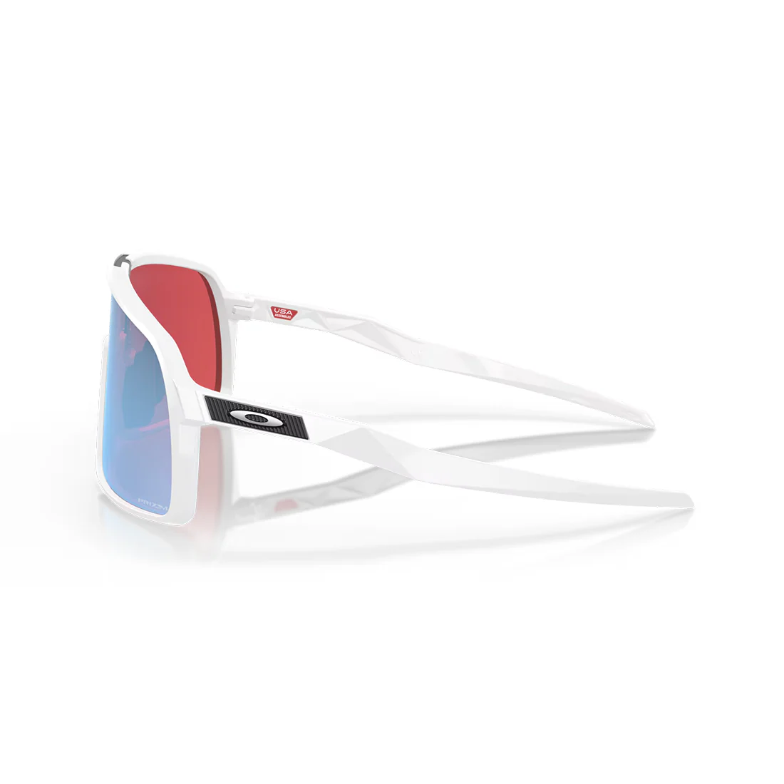 Oakley SUTRO Sunglasses Polished White: Prizm Snow - Image 3