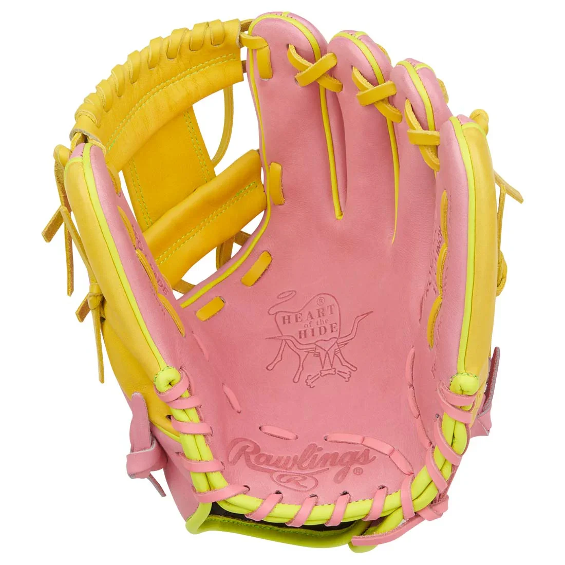 Rawlings Heart of the Hide 11.5" Infield Baseball Glove: PROR204U-2P - Image 3
