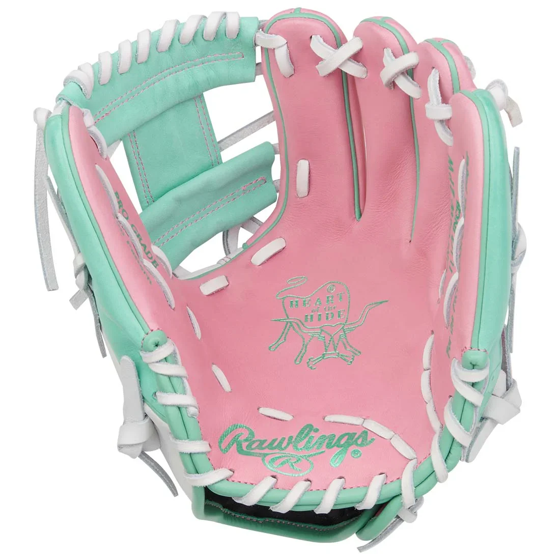 Rawlings Heart of the Hide 11.5" Infield Baseball Glove: PROR204W-2PW - Image 3