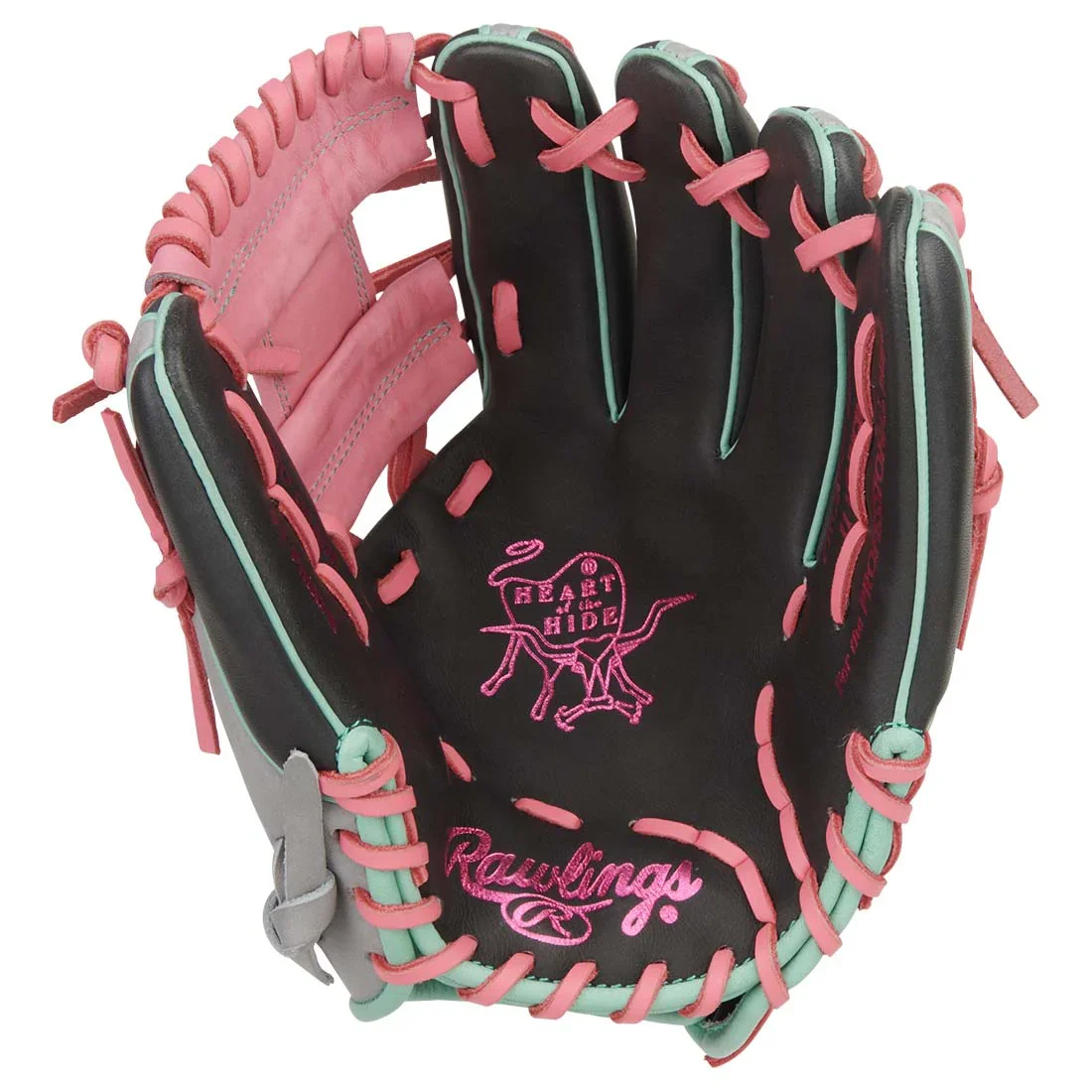 Rawlings Heart of the Hide 11.5" Infield Baseball Glove: PROR934-2DSP - Image 3