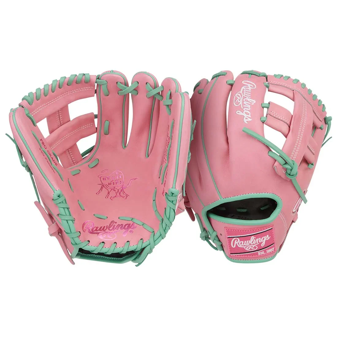 Rawlings Heart of the Hide 11.75" Infield Baseball Glove: PROR205-1PM - Image 2
