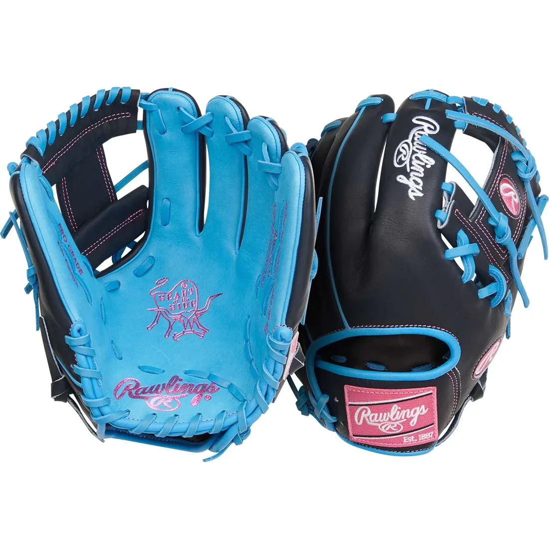 Rawlings Heart of the Hide 11.75" Infield Baseball Glove: PROR205-2CBN - Image 2