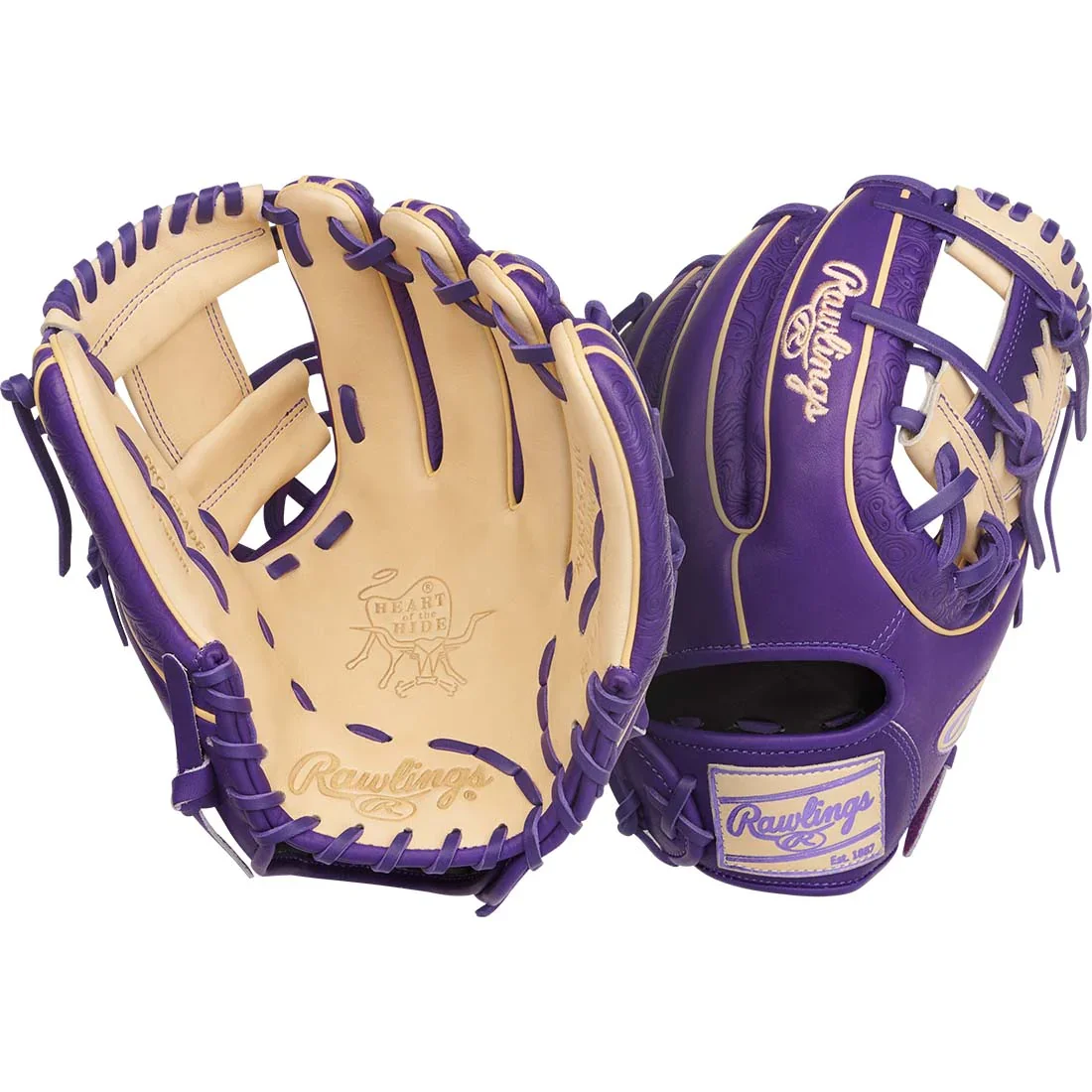 Rawlings Heart of the Hide 11.75" Infield Baseball Glove: PROR315-2WC - Image 2