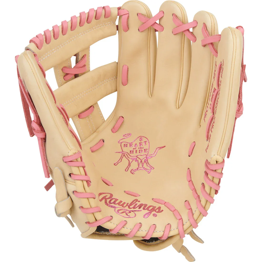 Rawlings Heart of the Hide 12" Fastpitch Softball Glove: PRO120SB-32CP - Image 2