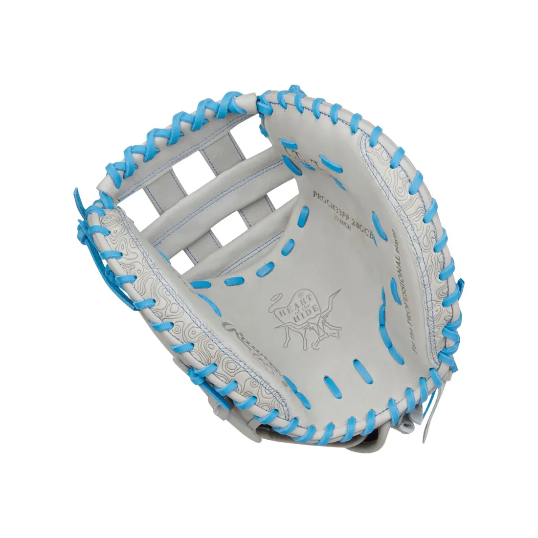 Rawlings Heart of the Hide 33" Fastpitch Catcher's Mitt: PROCM33FP-24GCB - Image 2