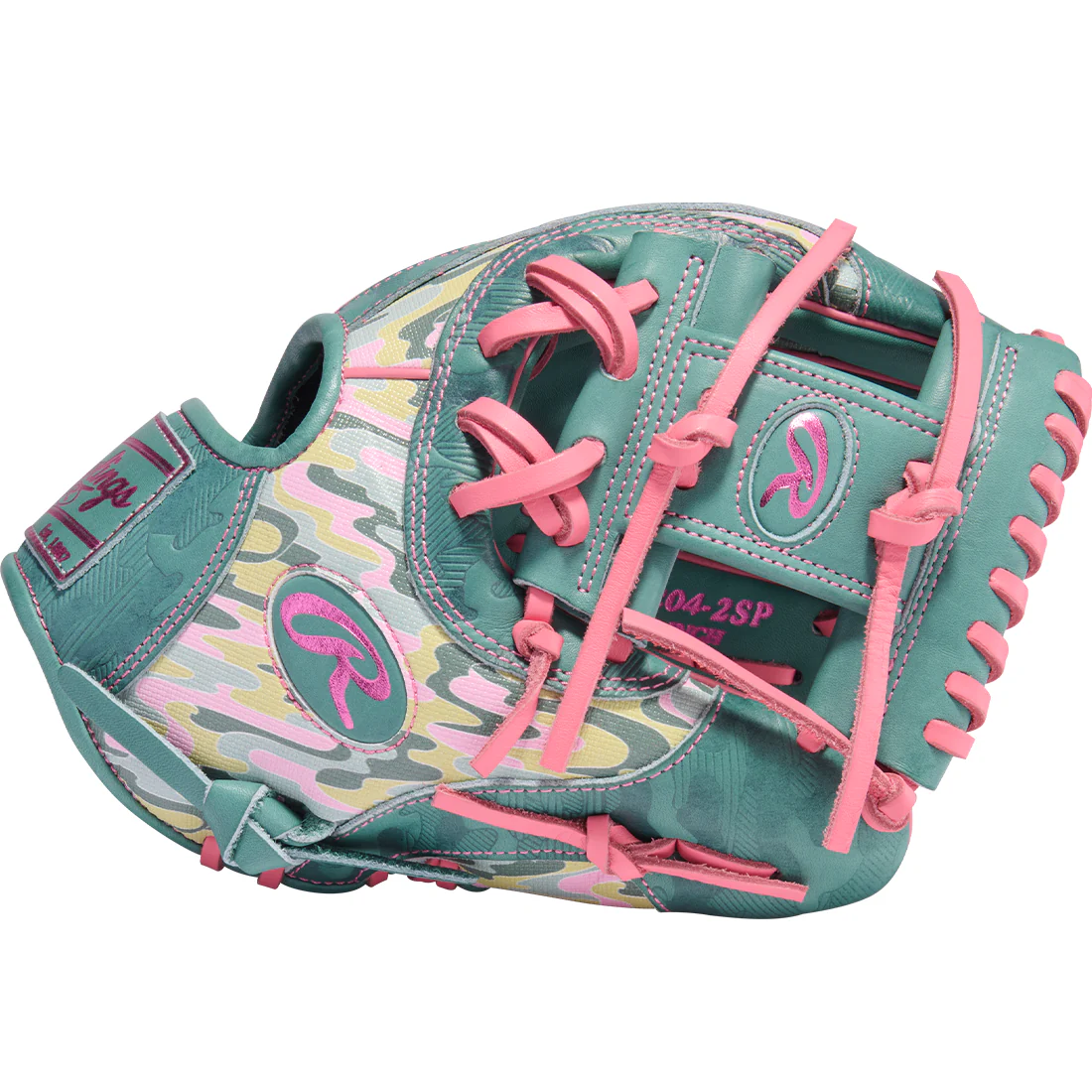 Rawlings Heart of the Hide Color Sync 10 11.5" Infield Baseball Glove: PROR204-2SP - Image 3