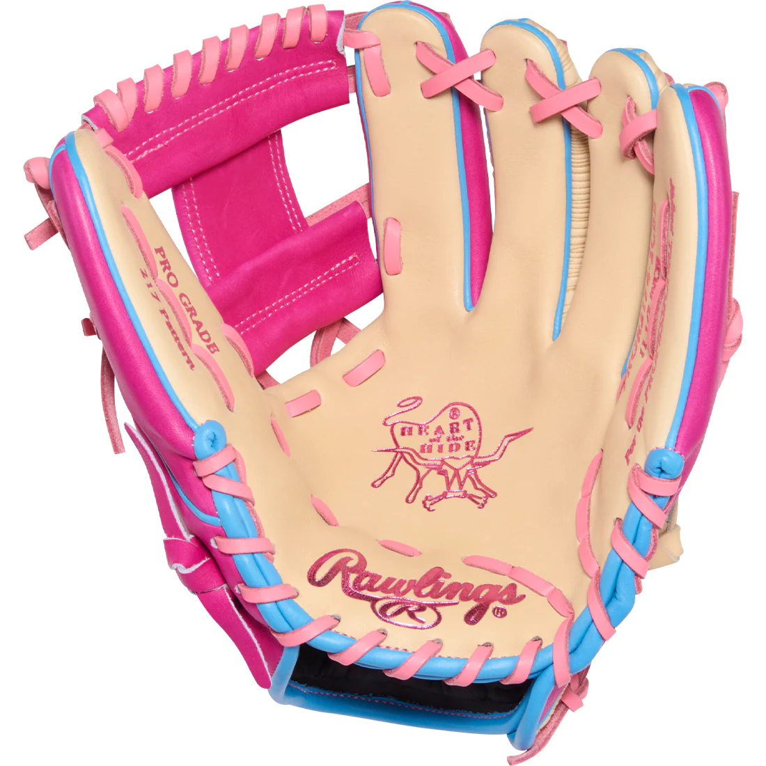 Rawlings Heart of the Hide Color Sync 10 11.5" Infield Baseball Glove: PROR2174-2CBE - Image 2