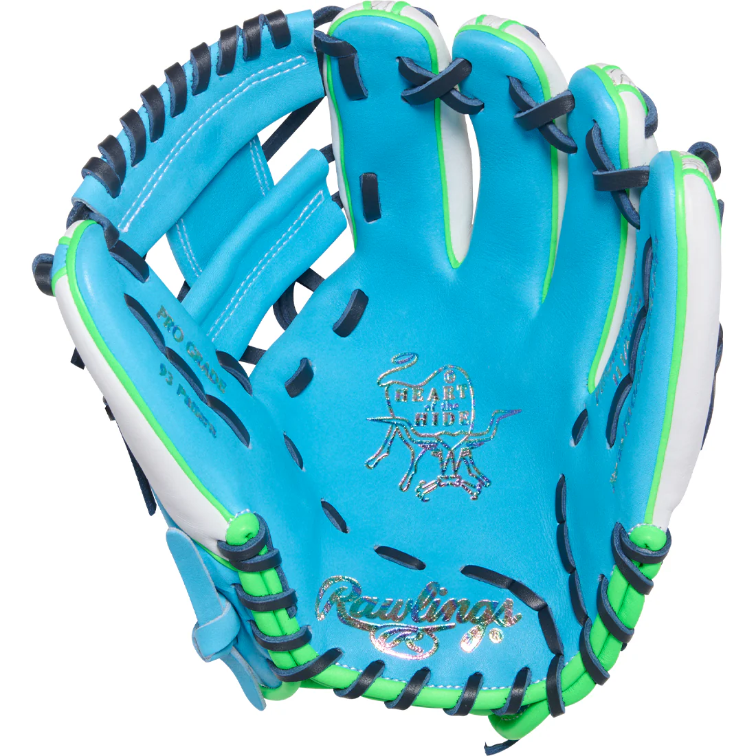 Rawlings Heart of the Hide Color Sync 10 11.5" Infield Baseball Glove: PROR934-2CBW - Image 2