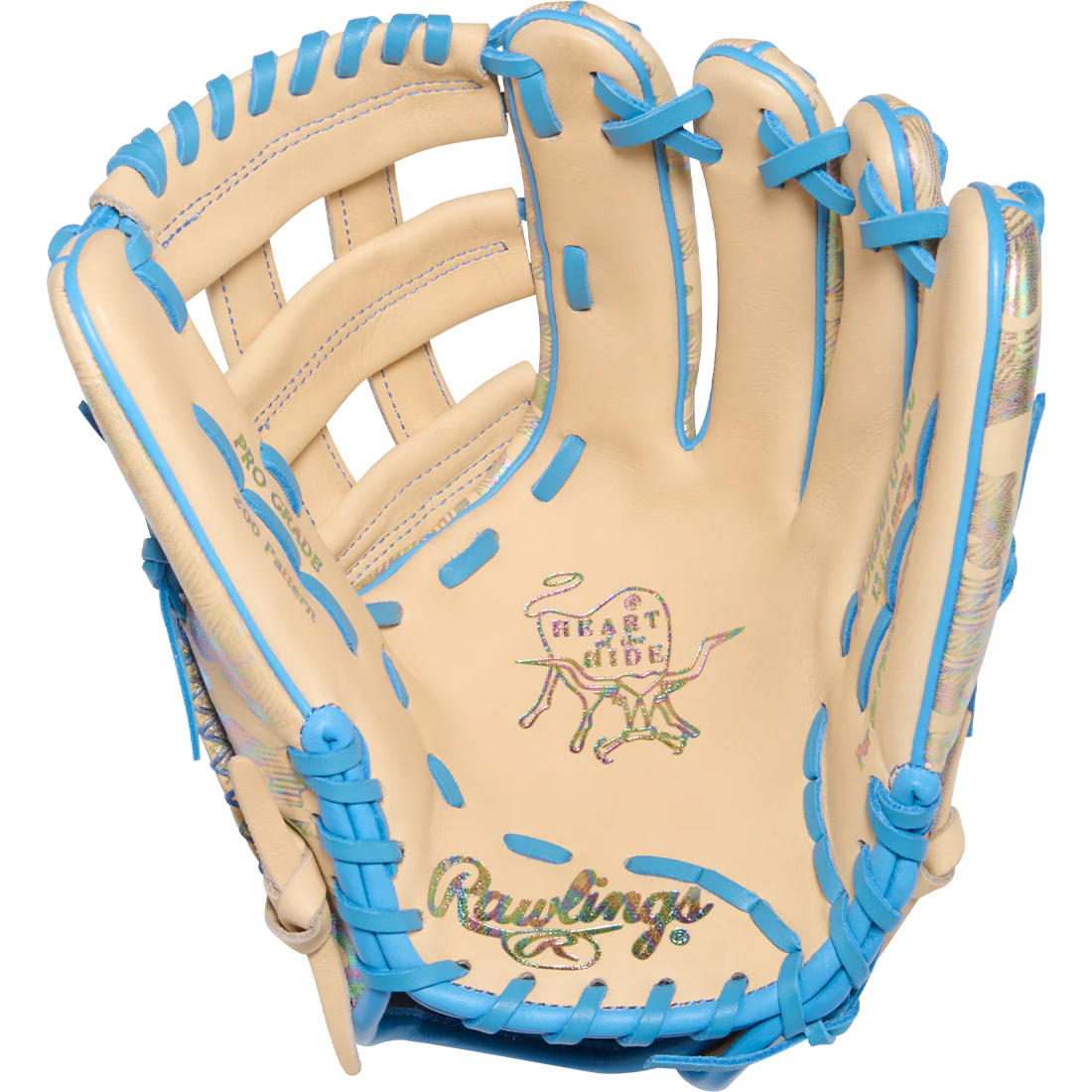 Rawlings Heart of the Hide Color Sync 10 12.25" Outfield Baseball Glove: PROR207U-6CC - Image 2