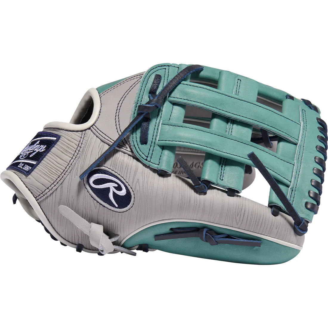 Rawlings Heart of the Hide Color Sync 10 12.75" Outfield Baseball Glove: PROR3039-6GSP - Image 3