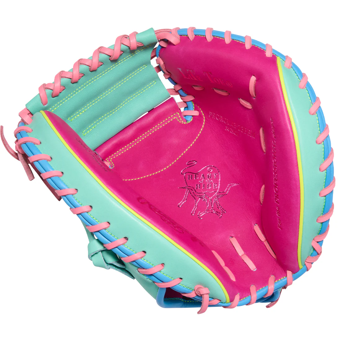 Rawlings Heart of the Hide Color Sync 10 34" Catchers Mitt: PRORCM43-23BEM - Image 2
