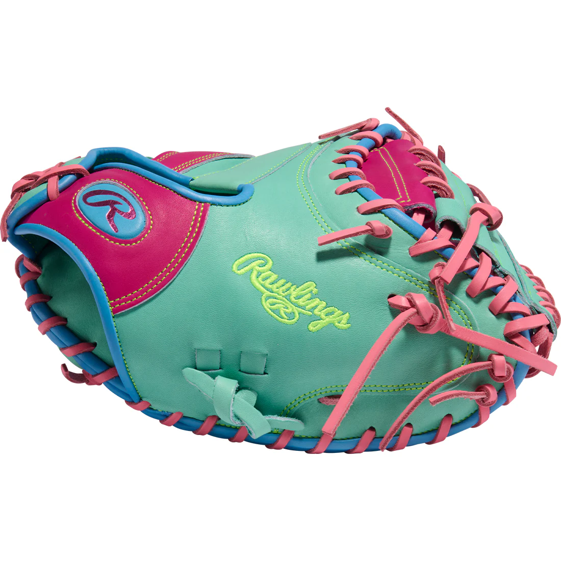 Rawlings Heart of the Hide Color Sync 10 34" Catchers Mitt: PRORCM43-23BEM - Image 3