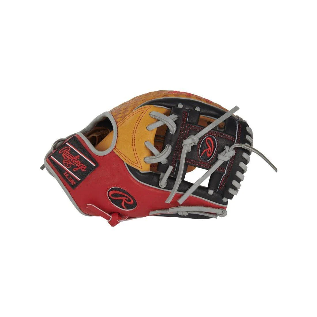 Rawlings Heart of the Hide Color Sync 8 11.5" Infield Baseball Glove: PRO934-2TS - Image 10