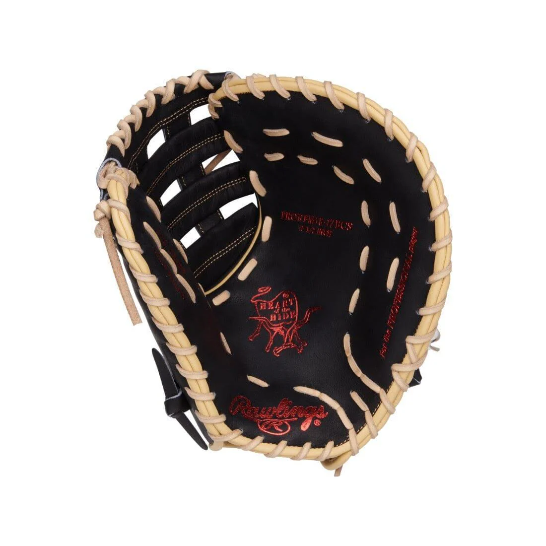 Rawlings Heart of the Hide Series 12.5" First Baseman Mitt: PRORFM18-17BCS - Image 2