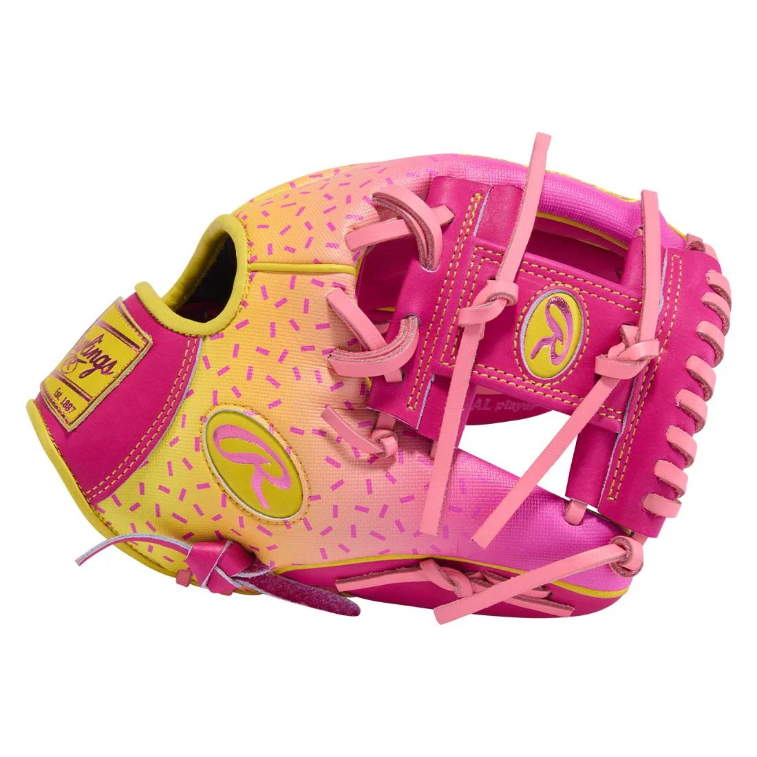 Rawlings Heart of the Hide Spring Break Edition 11.5" Infield Baseball Glove: PROR204-2BEP - Image 3