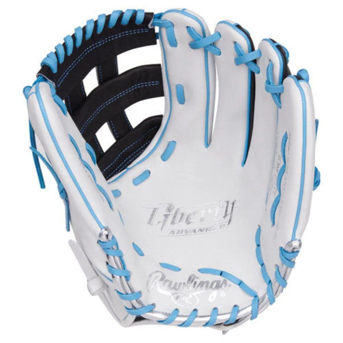 Rawlings Liberty Advanced 12.25" Fastpitch Softball Glove: RLA207SB-6WSS - Image 2