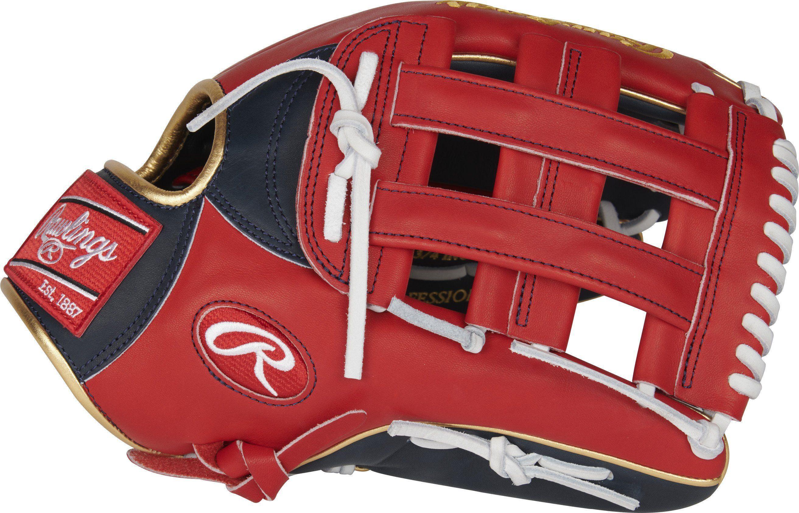 Rawlings Pro Preferred Ronald Acuna Jr. 12.75" Outfield Baseball Glove: PROSRA13 (Left Hand Throw) - Image 3