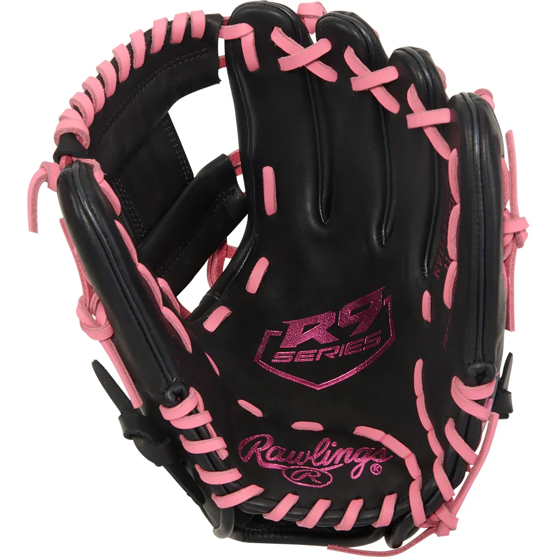 Rawlings R9 Contour 11.25" Infield Baseball Glove: R91125U-2BP - Image 2