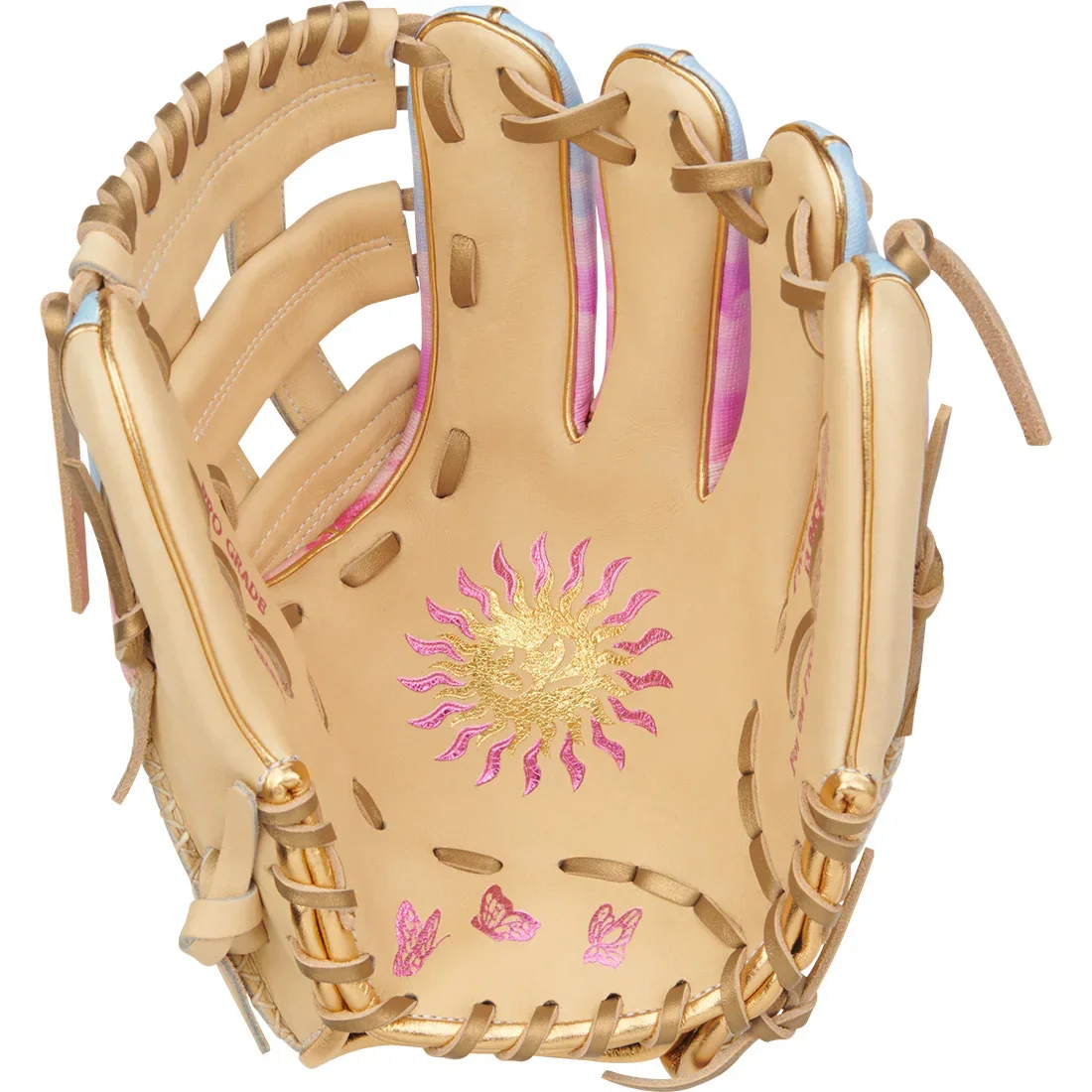 Rawlings Sierra Romero Heart of the Hide 12" Fastpitch Softball Glove: PROSR32C - Image 2