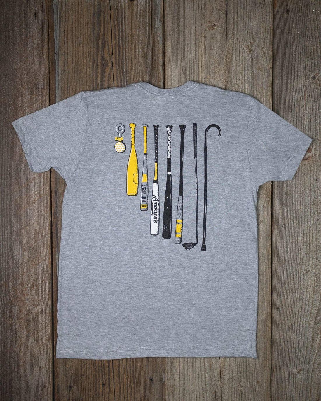 Baseballism Sticks Tee - Adult - Image 5