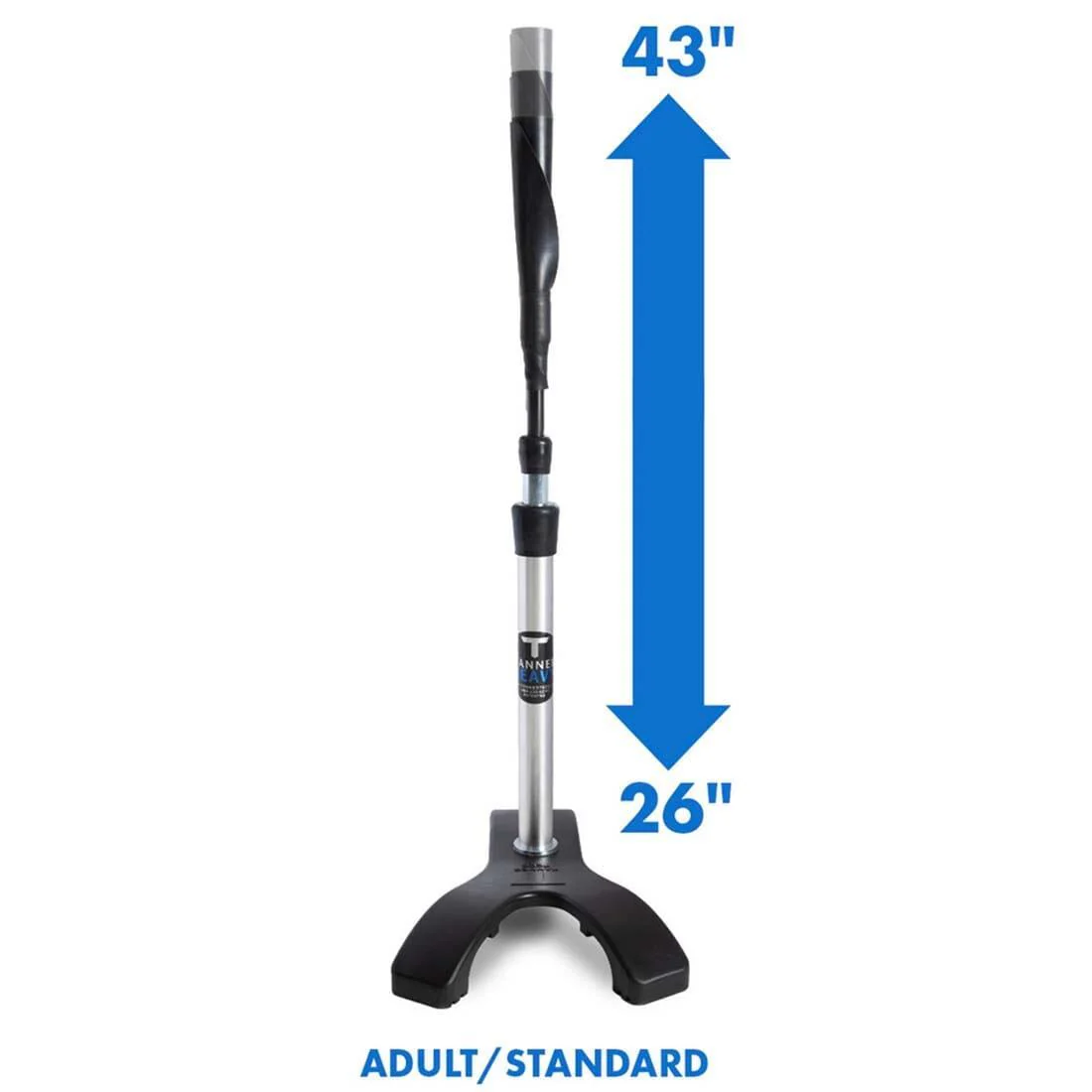 Tanner Tee Heavy 26"-43" Adjustable Batting Tee (Adult/Standard): HVT001 - Image 2