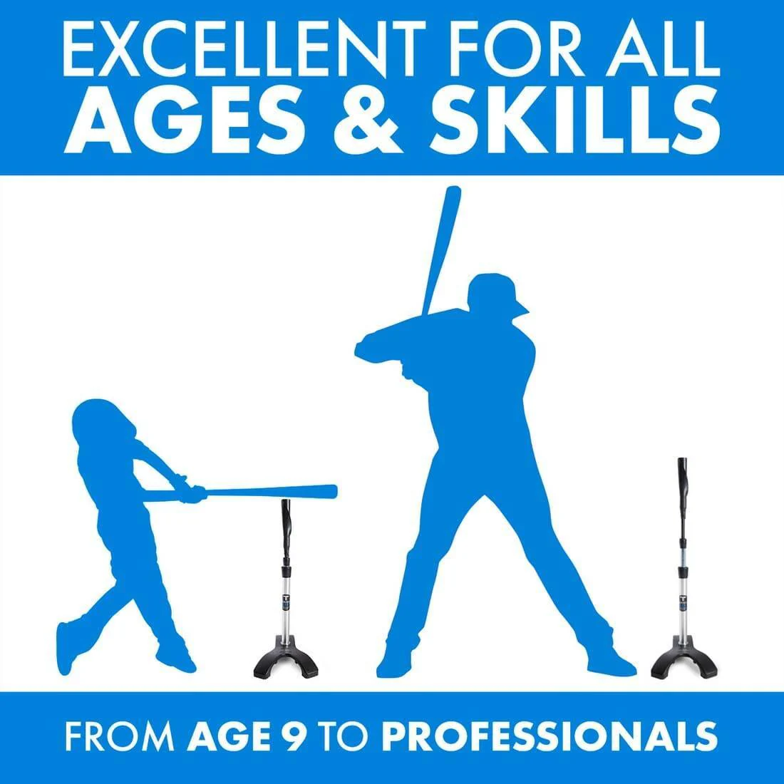 Tanner Tee Heavy 26"-43" Adjustable Batting Tee (Adult/Standard): HVT001 - Image 8