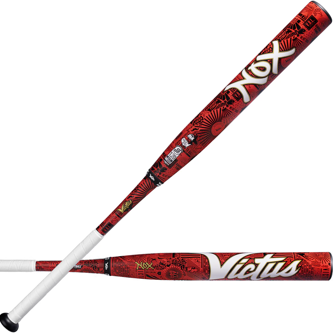 Victus Nox 13.25" 2PC Balanced USSSA Slowpitch Softball Bat: VSPNX2NU - Image 4